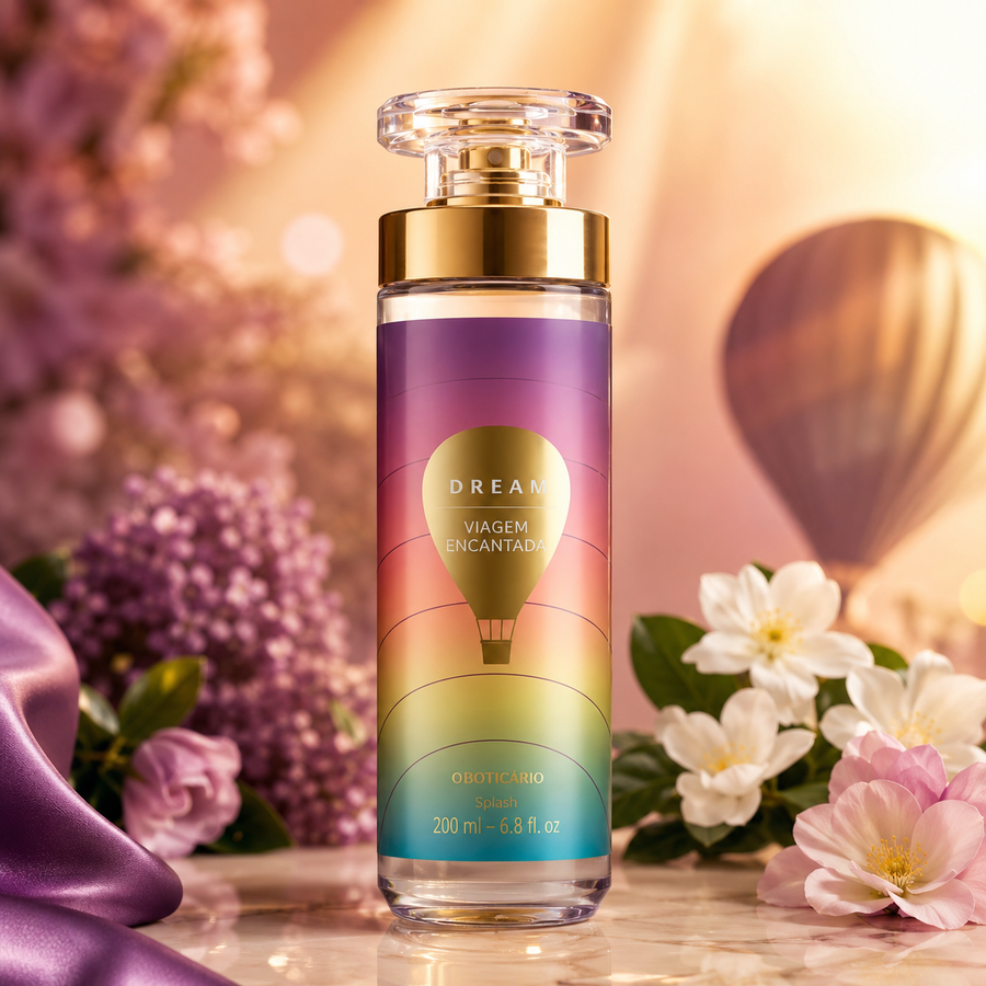 Body Splash Desodorante Colônia Dream Viagem Encantada 200ml