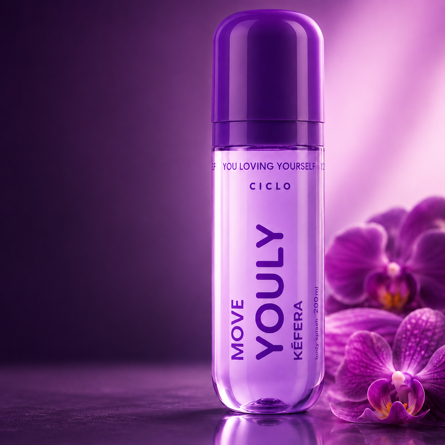 Body Splash Move Youly Kefera Ciclo Cosméticos 200ml
