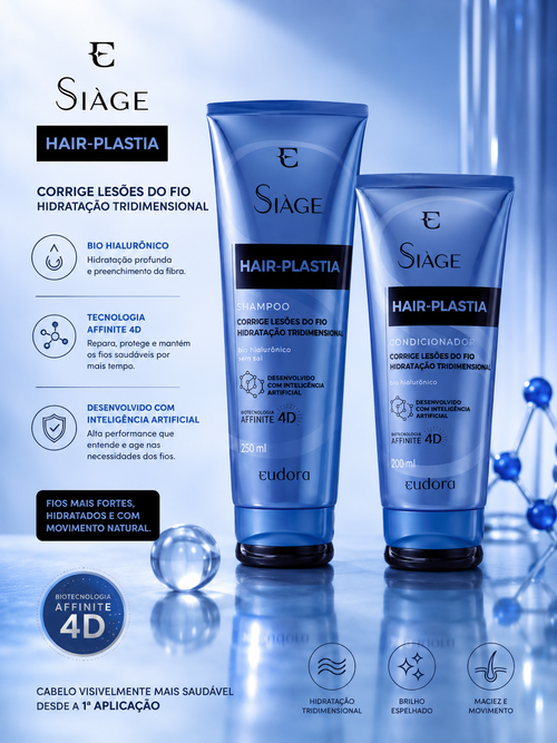 Combo Siàge Hair Plastia Shampoo + Condicionador