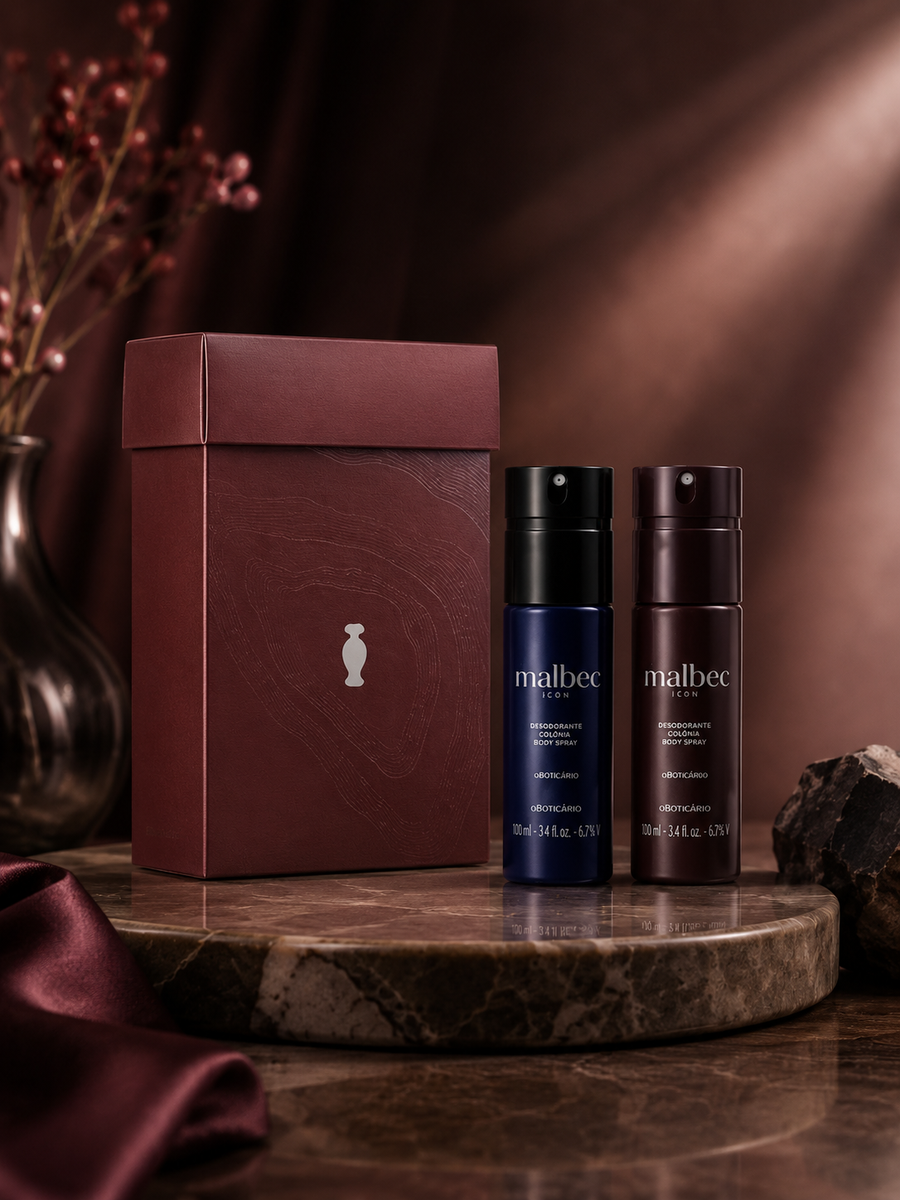 Kit Body Splash malbec